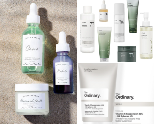 Skincare Secrets cover photo collage