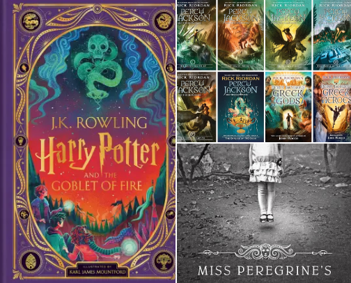 My favorite book recs cover photo collage