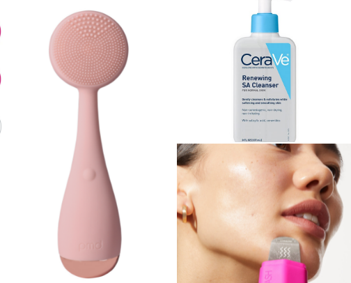 Emergency acne kit cover photo collage