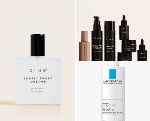 skincare & fragrances 🤍 cover photo collage