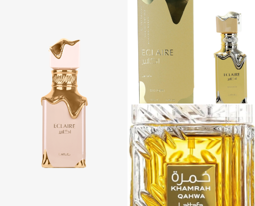 Best Sweet Lattafa Perfumes That Smell Like Dessert (Viral & Long-Lasting Arabian Scents) cover photo collage