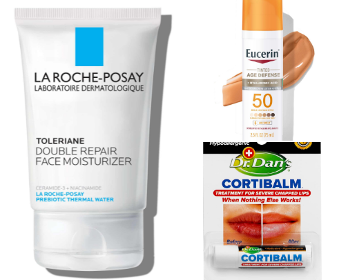 Dry skin must haves cover photo collage