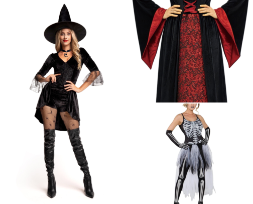 women's halloween costumes: cute, spooky & everything in between cover photo collage