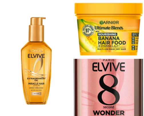 fav hair care cover photo collage