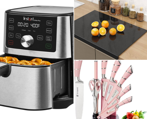 Kitchen must have🧑‍🍳 cover photo collage