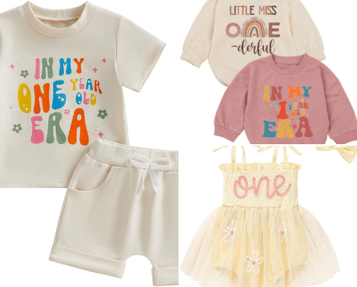 First birthday Recommendations for baby girls!! cover photo collage