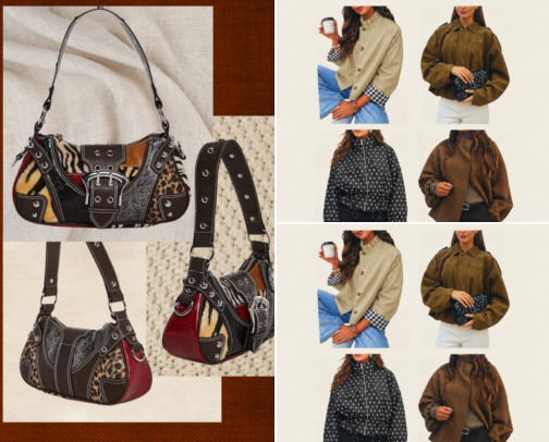Fashion cover photo collage