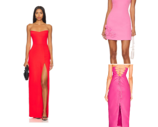 Valentine's day outfits cover photo collage