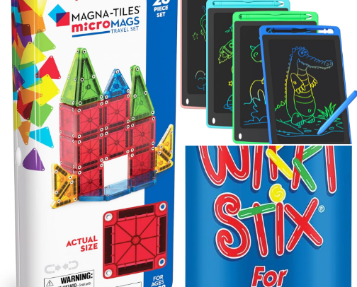 Travel finds for kids (Amazon edition) cover photo collage