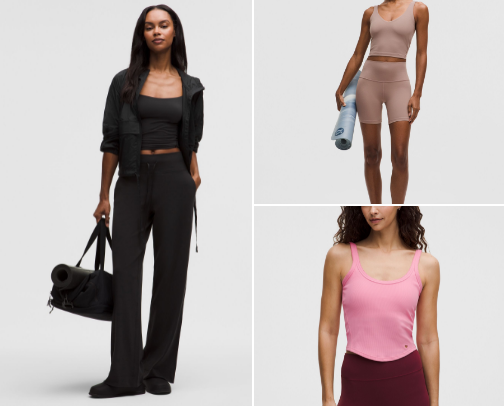 Lululemon Loves cover photo collage