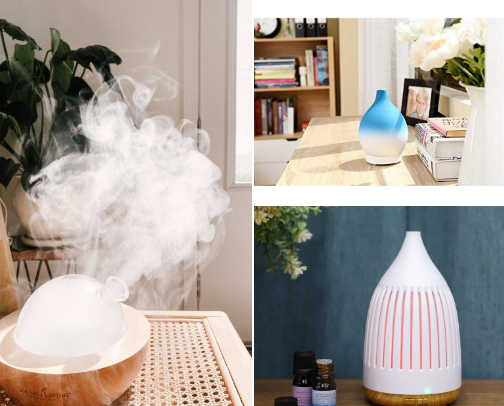 My World of Scents: Essential Oils, Diffusers & Perfumes cover photo collage