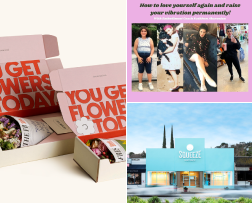 February self-love inspo! cover photo collage