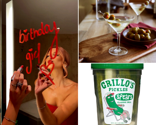 A 'TINI BIT OLDER 🍸🫒🤎 Birthday Theme! cover photo collage