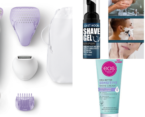 shaving faves cover photo collage
