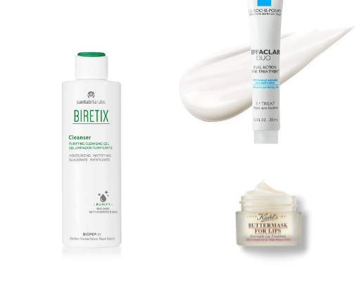 my skin care with the advice of a dermatologist✨ cover photo collage