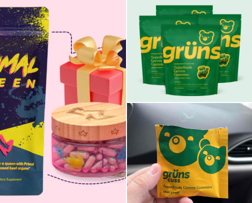 Supplements for the whole family cover photo collage