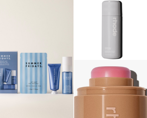 beauty recs! cover photo collage