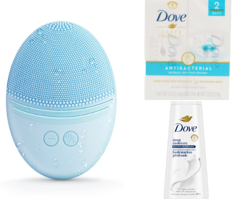 my affordable skin&body care routine cover photo collage