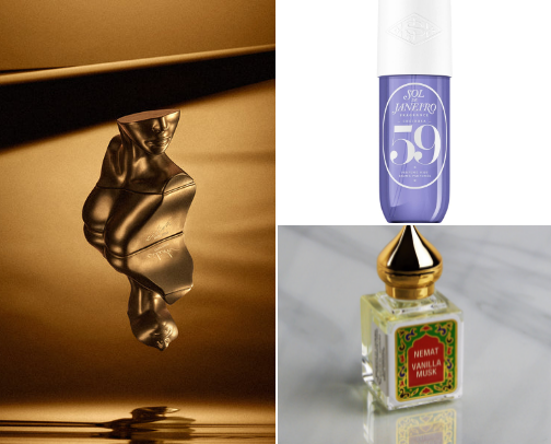 perfume cover photo collage