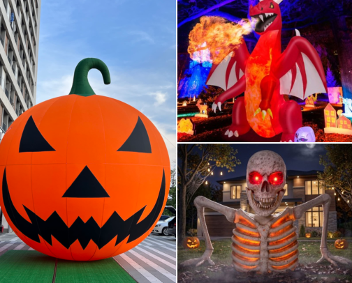 Halloween Decorations cover photo collage