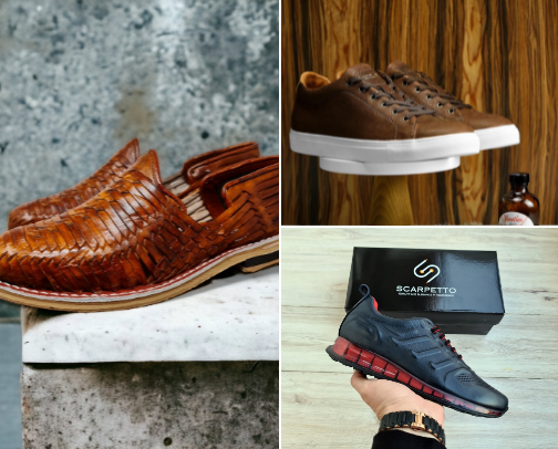 premium casual shoes in 2026 cover photo collage