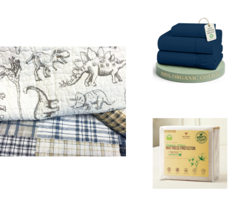 Clean bedding cover photo collage
