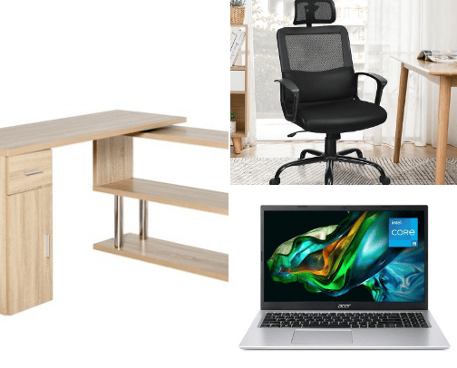 Home office must-have cover photo collage
