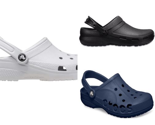 The best sandals from the Crocs brand cover photo collage