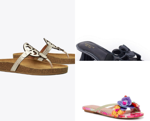 Easter Sandals cover photo collage