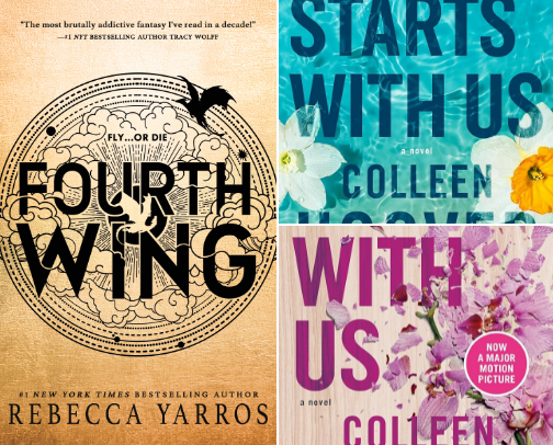 Books I love and TBR cover photo collage