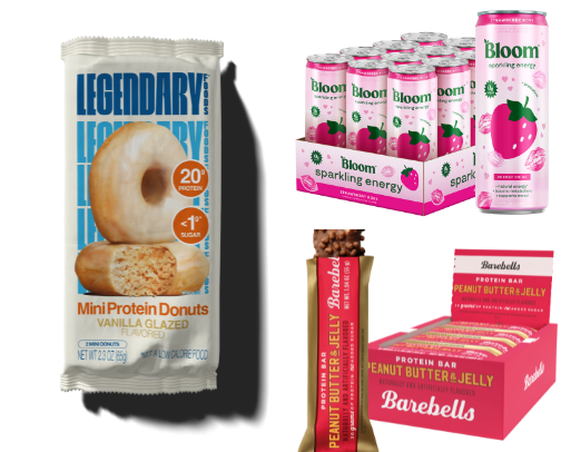GLP Journey snacks and protein cover photo collage