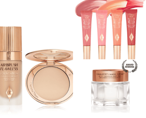 Charlotte Tilbury Best Sellers cover photo collage