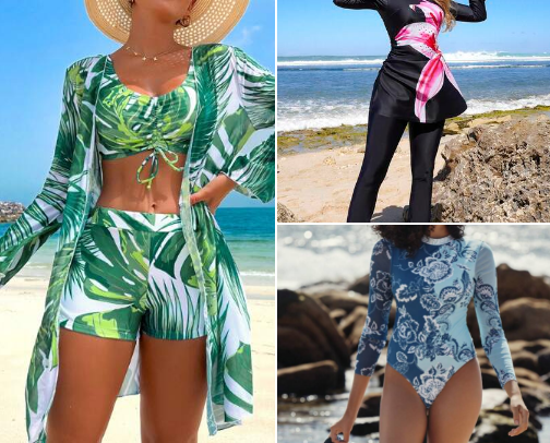 Ladies Swim Wear cover photo collage