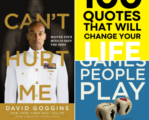 Books that change your mindset cover photo collage