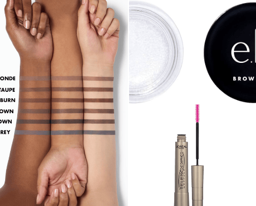 My makeup bag/ everyday makeup cover photo collage