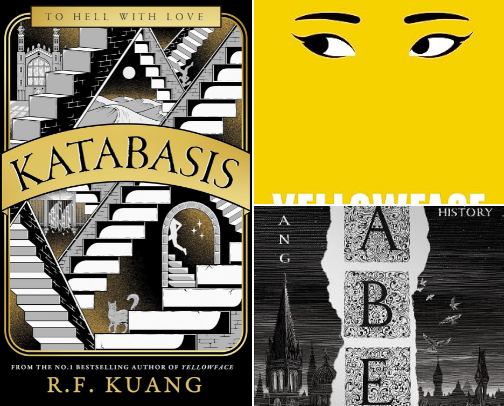 Books that made me feel something 🙃 cover photo collage