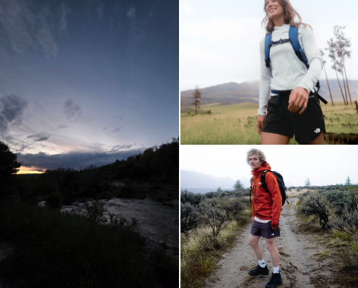 Everything you need for a good hike cover photo collage