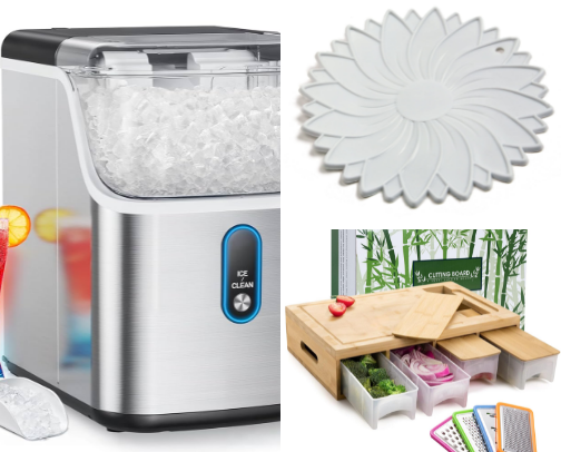 Kitchen items cover photo collage