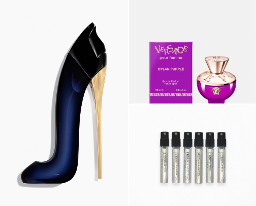 My favorite scents to Wear cover photo collage