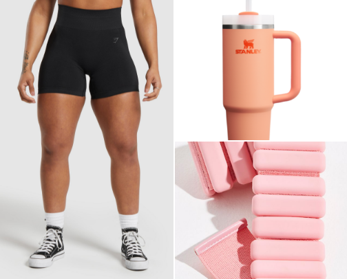 GYM GIRL / IT GIRL ESSENTIALS cover photo collage