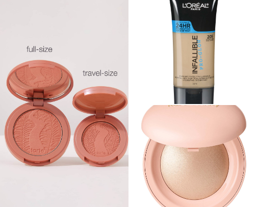 My no make-up, make-up ESSENTIALS cover photo collage