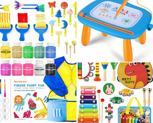 Activities for the little ones cover photo collage
