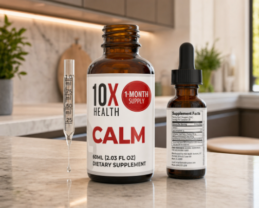 The Calm-Without-the-Crash Secret Hiding in Your Green Tea — L-Theanine for Calm, Focus & Sleep on Amazon cover photo collage