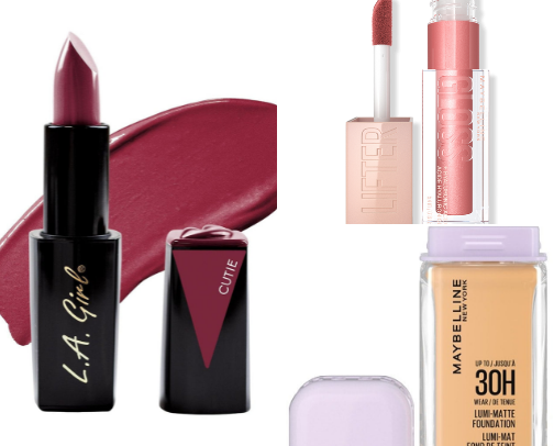 FAVORITE MAKE UP ITEMS cover photo collage