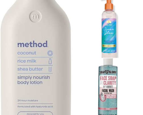 Face & Body care cover photo collage