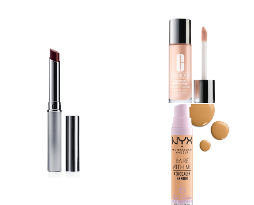 Affordable everyday makeup cover photo collage