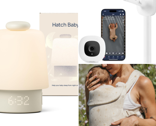 Baby Registry Must Haves cover photo collage