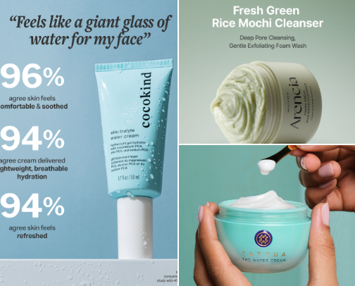 Combo Skincare Recs cover photo collage