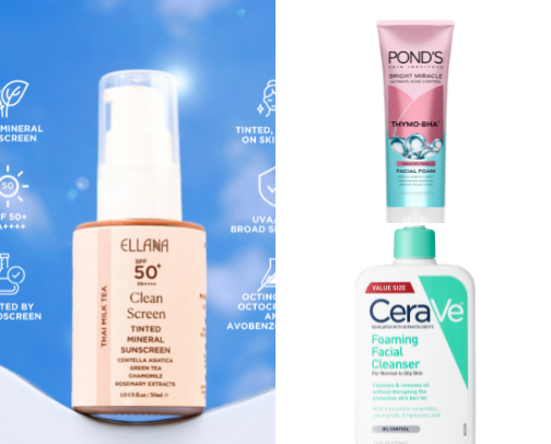 No More Shine, Just Glow: The Skincare Routine Your Skin Has Been Waiting For 💕 cover photo collage