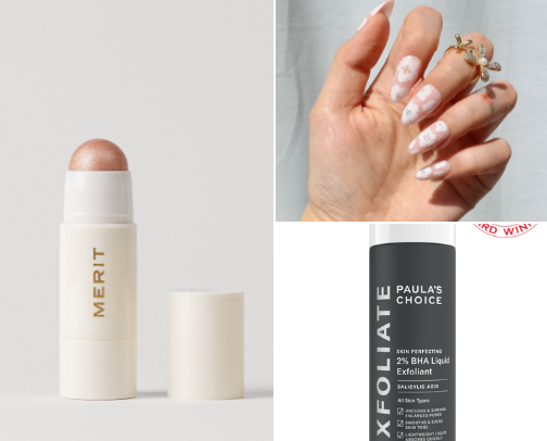 Beauty, skincare, and hair favorites from a former makeup artist and hair stylist 🫧💋 cover photo collage